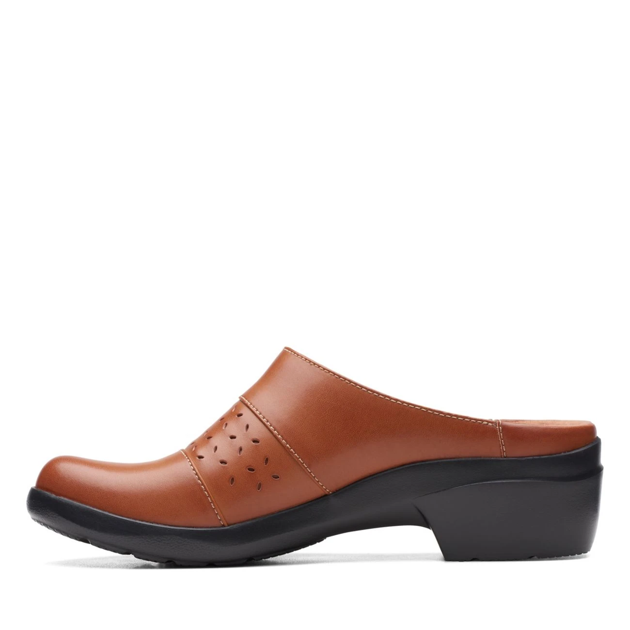 Clarks Angie Maye Dark Tan Leather 7 Clarks Angie Maye Dark Tan Leather - Image 5