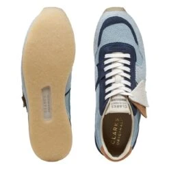Clarks Tor Run Blue Combi -Clarks 26170544 W 7