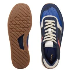 Clarks Craft Run Tor Navy -Clarks 26170548 W 7