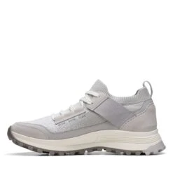 Clarks ATL Trek Knit Waterproof Light Grey Combination 13 Clarks ATL Trek Knit Waterproof Light Grey Combination -Clarks 26170570 W 5