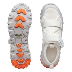 Clarks ATL Trek Strap Light Grey Combination -Clarks 26170580 W 7