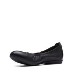 Clarks Rena Hop Black Leather -Clarks 26170587 W 4