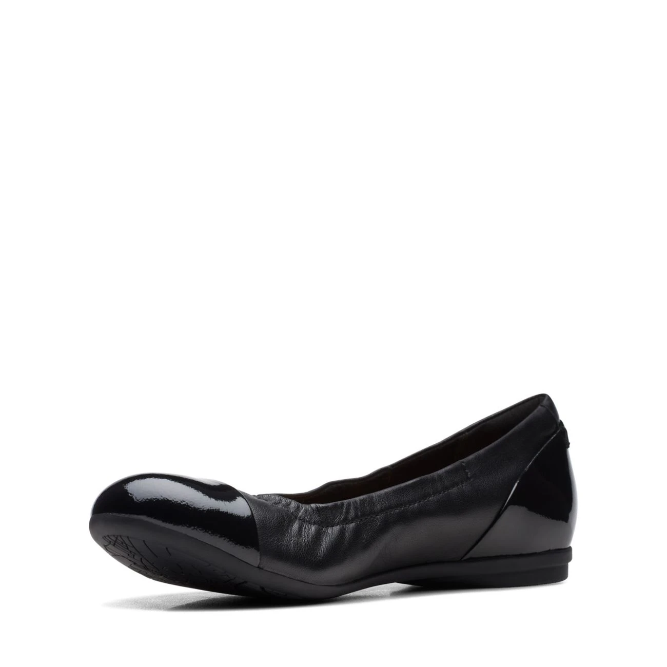 Clarks Rena Jazz Black Leather 5 Clarks Rena Jazz Black Leather - Image 4