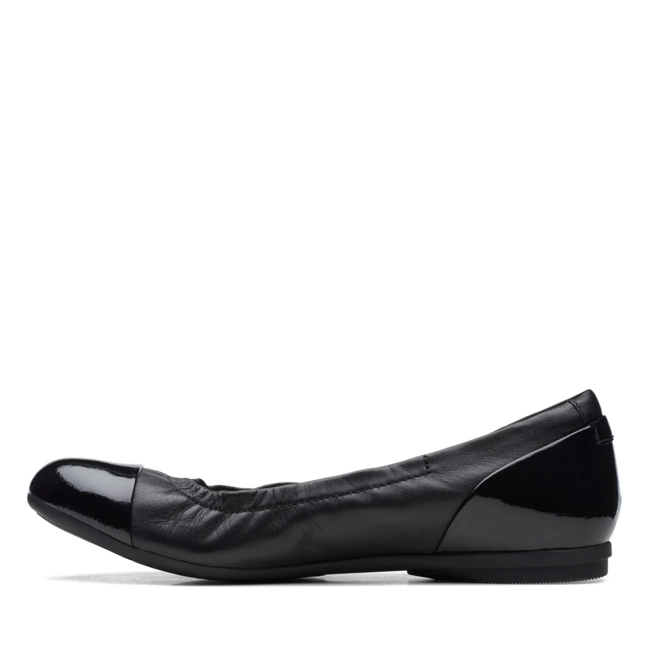 Clarks Rena Jazz Black Leather 6 Clarks Rena Jazz Black Leather - Image 5