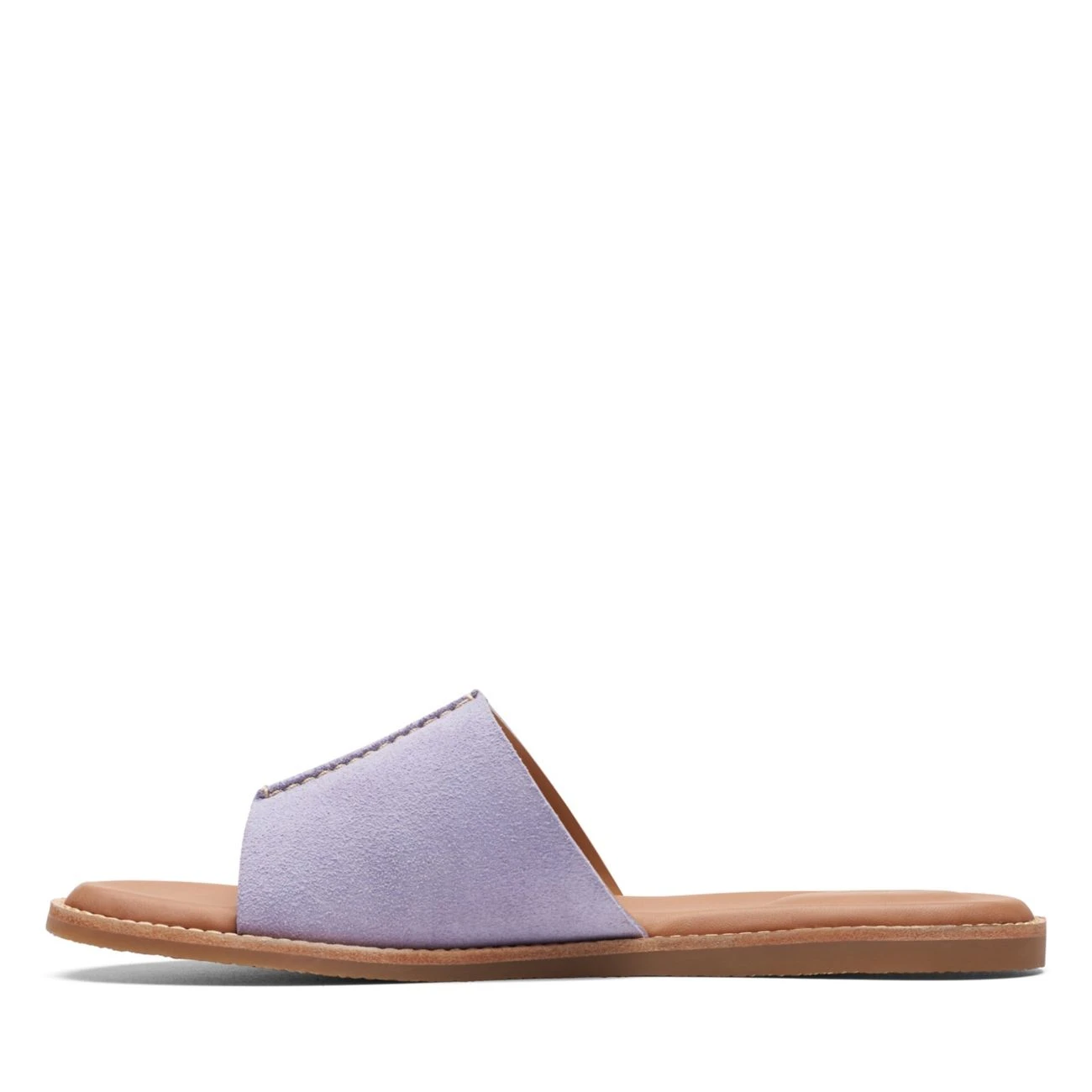 Clarks Karsea Mule Lilac Suede 7 Clarks Karsea Mule Lilac Suede - Image 5