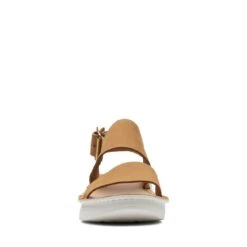 Clarks Velhill Strap Light Tan Nubuck -Clarks 26170823 W 3