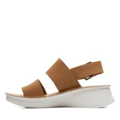 Clarks Velhill Strap Light Tan Nubuck -Clarks 26170823 W 5