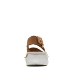Clarks Velhill Strap Light Tan Nubuck -Clarks 26170823 W 6