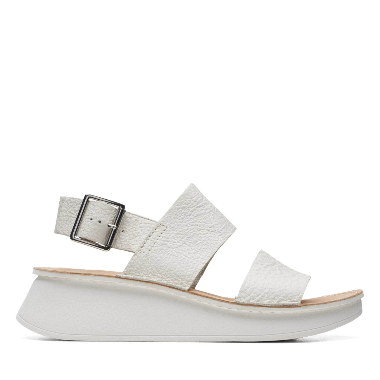 Clarks Velhill Strap Off White Leather 3 Clarks Velhill Strap Off White Leather