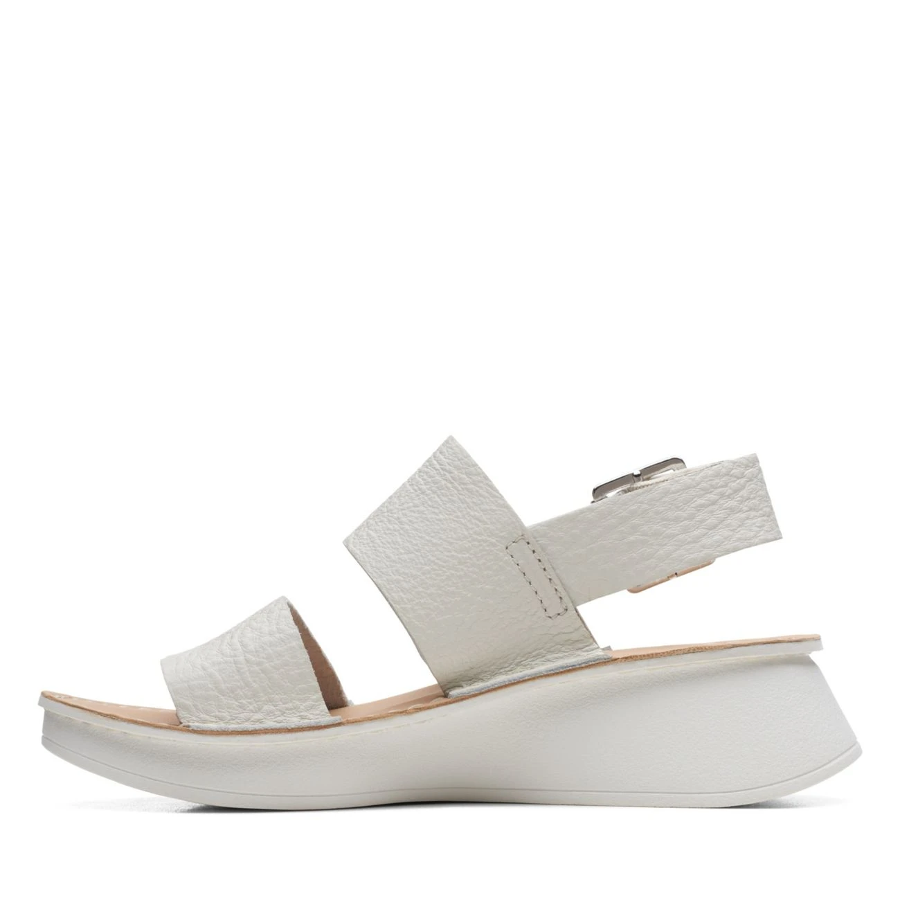 Clarks Velhill Strap Off White Leather 7 Clarks Velhill Strap Off White Leather - Image 5
