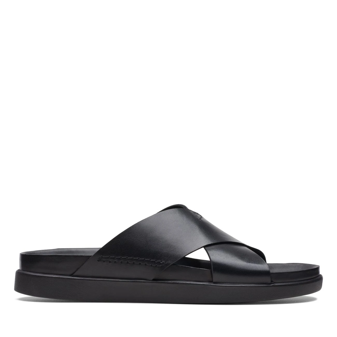 Clarks Sunder Wave Black Leather 3 Clarks Sunder Wave Black Leather