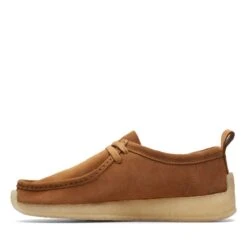 Clarks 8th St Rossendale Tan Suede -Clarks 26170910 W 5