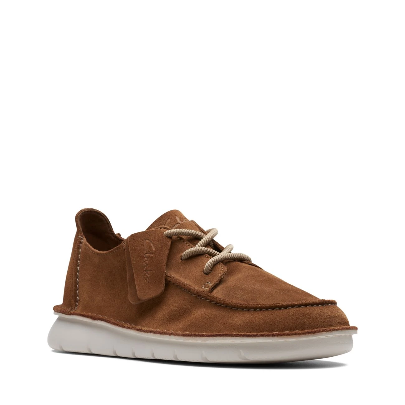 Clarks Colehill Seam Dark Tan Suede 4 Clarks Colehill Seam Dark Tan Suede - Image 2