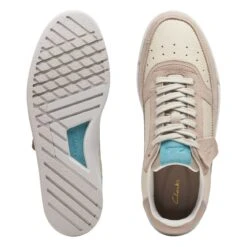 Clarks Craft Court Lace Sand Combi 15 Clarks Craft Court Lace Sand Combi -Clarks 26170933 W 7