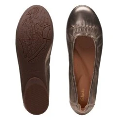 Clarks Rena Hop Metallic -Clarks 26170953 W 7