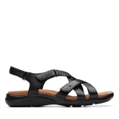 Clarks Kitly Go Black Leather