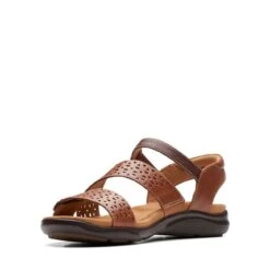 Clarks Kitly Way Tan Leather 12 Clarks Kitly Way Tan Leather -Clarks 26170997 W 4