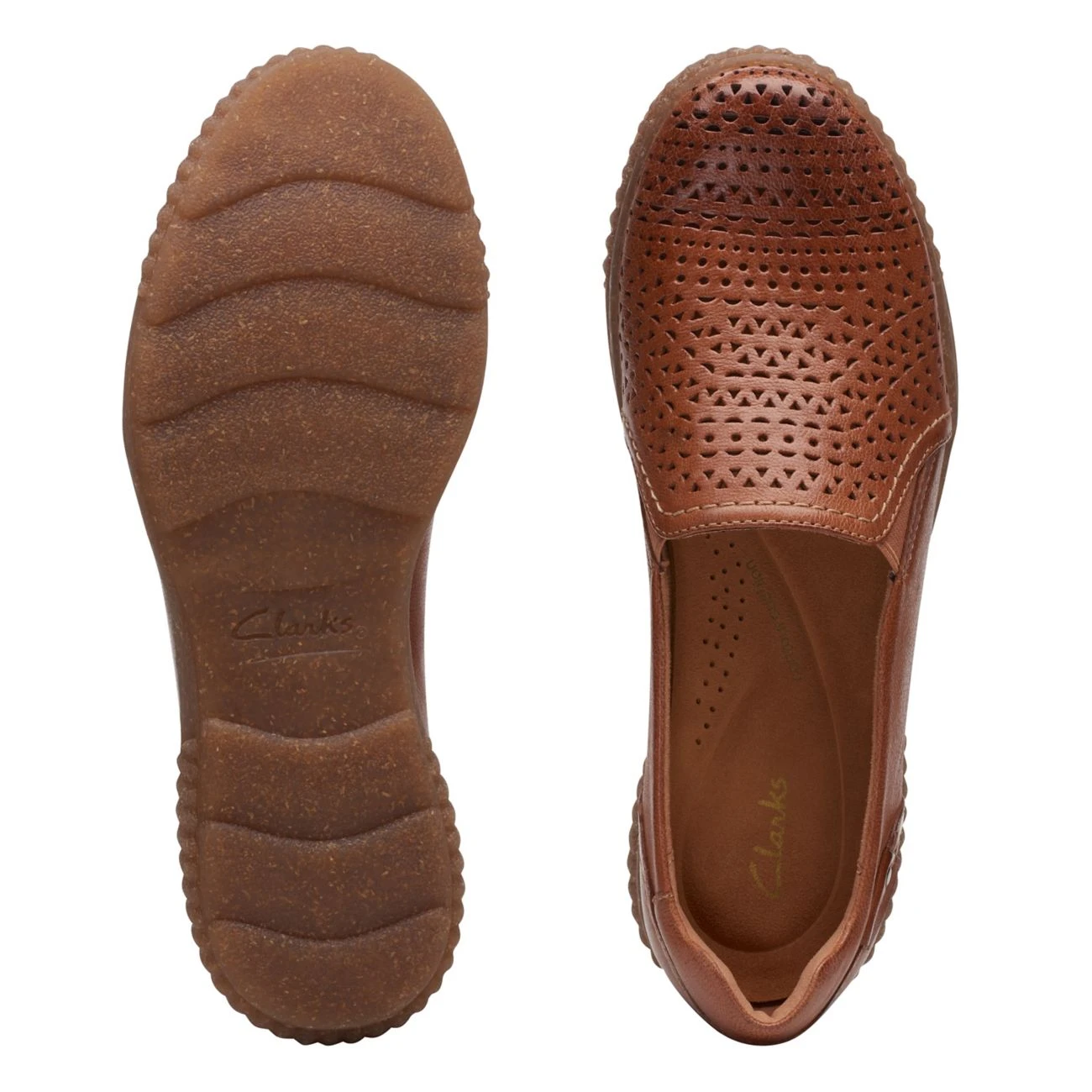 Clarks Magnolia Aster Light Tan Leather 9 Clarks Magnolia Aster Light Tan Leather - Image 7