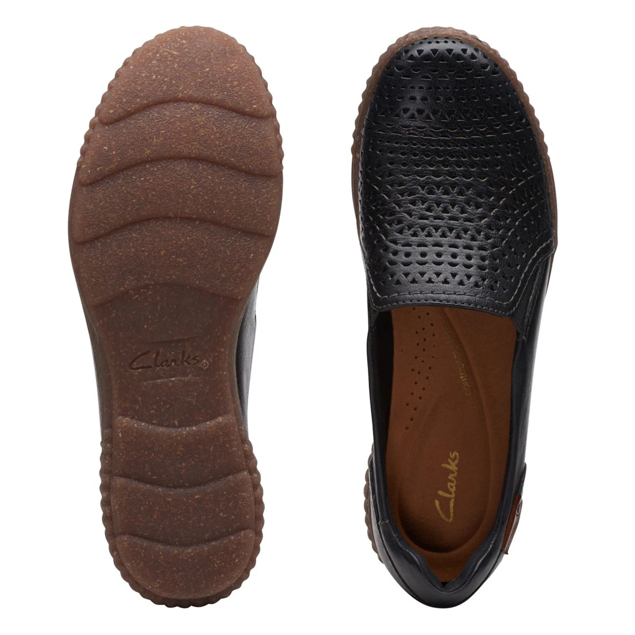 Clarks Magnolia Aster Black Leather 9 Clarks Magnolia Aster Black Leather - Image 7