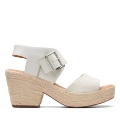 Clarks Kimmei Hi Strap White Combi
