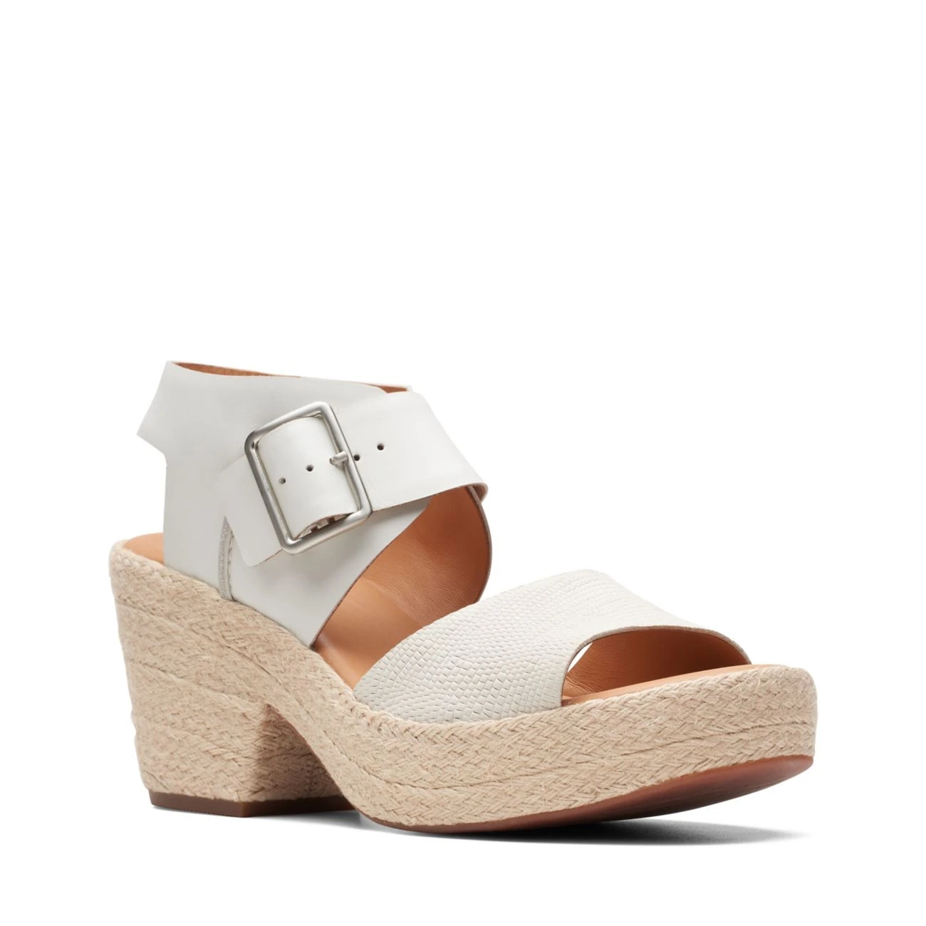 Clarks Kimmei Hi Strap White Combi 4 Clarks Kimmei Hi Strap White Combi - Image 2