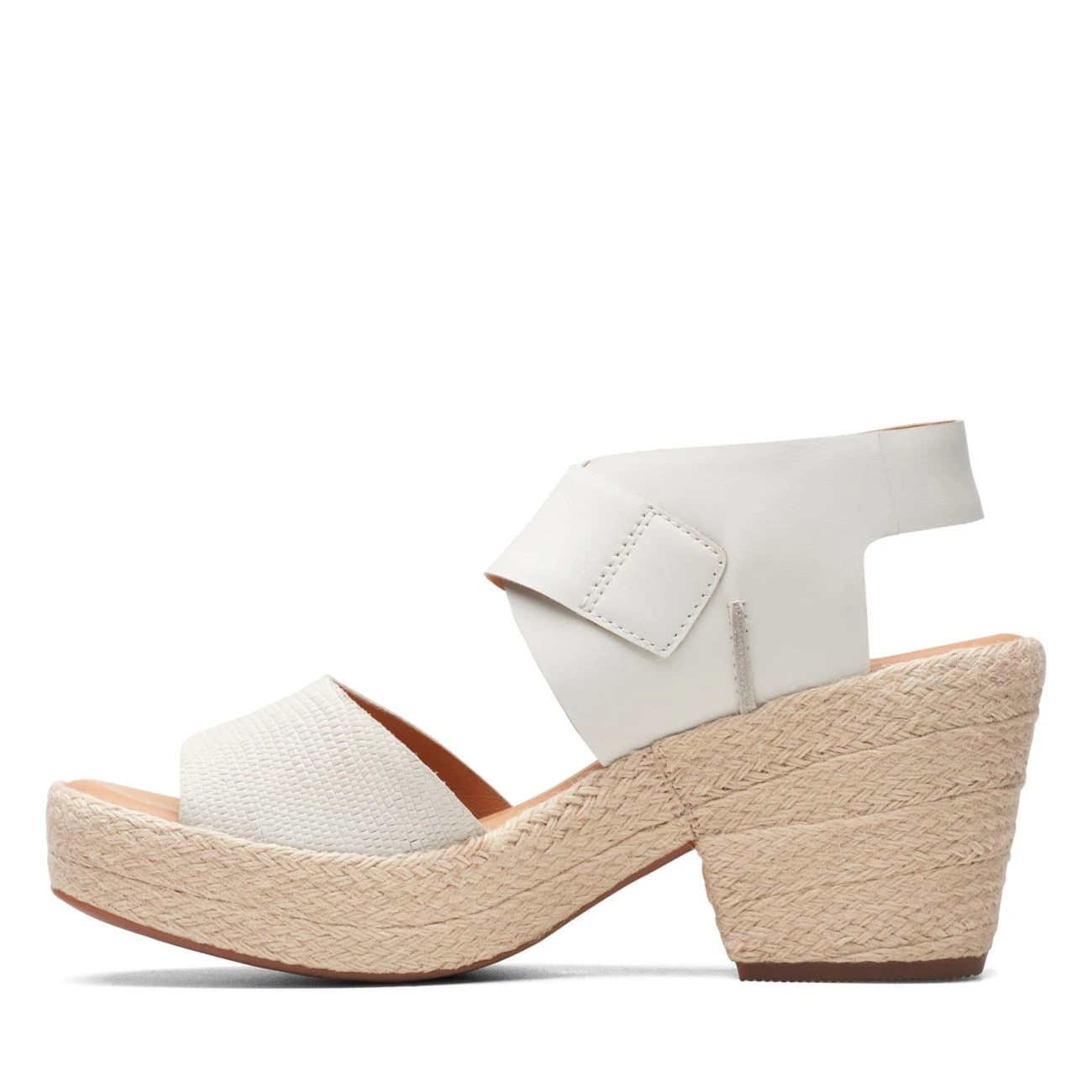 Clarks Kimmei Hi Strap White Combi 7 Clarks Kimmei Hi Strap White Combi - Image 5