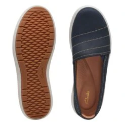 Clarks Nalle Violet Navy Leather 15 Clarks Nalle Violet Navy Leather -Clarks 26171027 W 7