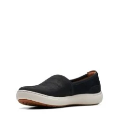 Clarks Nalle Violet Black Leather -Clarks 26171028 W 4