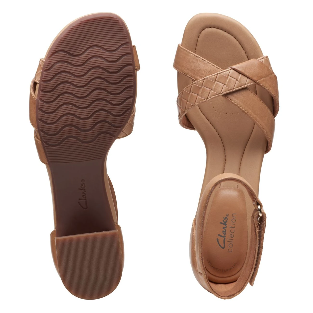 Clarks Desirae Lily Light Tan Leather 9 Clarks Desirae Lily Light Tan Leather - Image 7