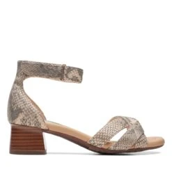Clarks Desirae Lily Beige Metallic