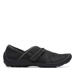 Clarks Fiana Braley Black Leather