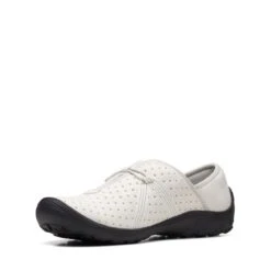 Clarks Fiana Braley White Leather -Clarks 26171205 W 4