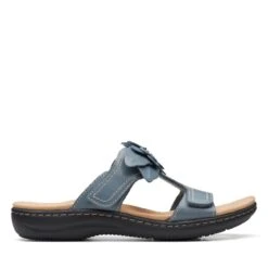 Clarks Laurieann Madi Blue Grey Leather