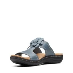 Clarks Laurieann Madi Blue Grey Leather -Clarks 26171255 W 4