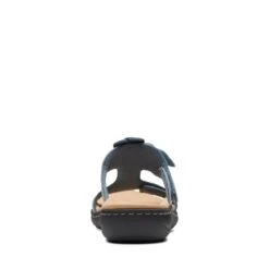 Clarks Laurieann Madi Blue Grey Leather -Clarks 26171255 W 6