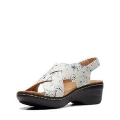 Clarks Merliah Echo Blue Floral -Clarks 26171297 W 4