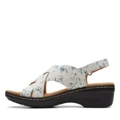 Clarks Merliah Echo Blue Floral -Clarks 26171297 W 5