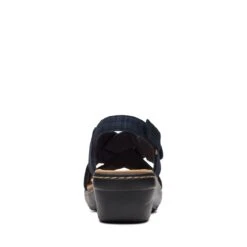 Clarks Merliah Echo Navy Interest -Clarks 26171300 W 6