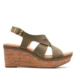 Clarks Elleri Rae Olive Nubuck