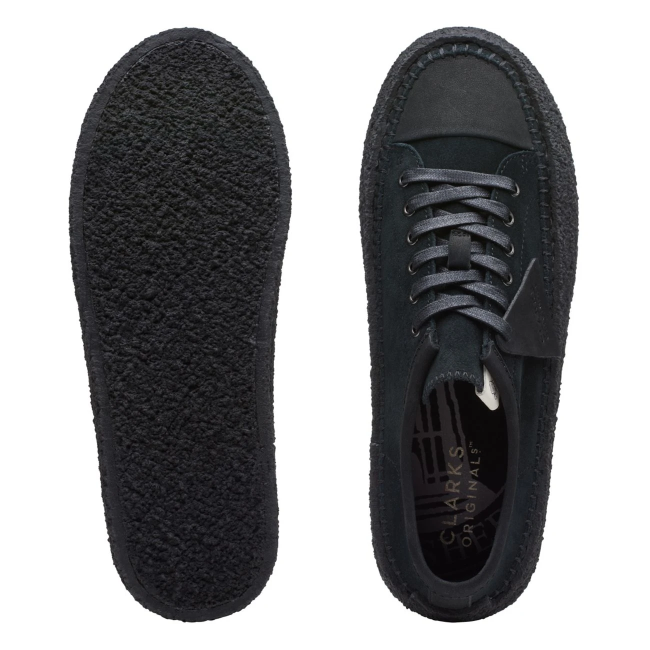 Clarks Caravan Low Black Combination 9 Clarks Caravan Low Black Combination - Image 7