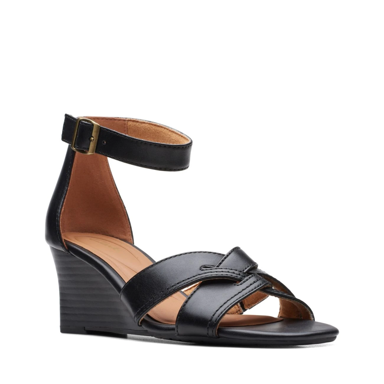 Clarks Cielo Charm Black Leather 4 Clarks Cielo Charm Black Leather - Image 2