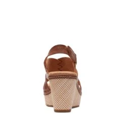 Clarks Elleri Grace Tan Leather -Clarks 26171533 W 6