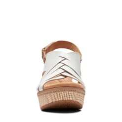 Clarks Elleri Grace White Leather -Clarks 26171534 W 3