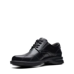 Clarks Gessler Lace Black Leather -Clarks 26171539 W 4