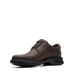 Clarks Gessler Lace Dark Brown Leather -Clarks 26171540 W 4