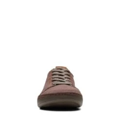 Clarks Higley Lace Brown Canvas 11 Clarks Higley Lace Brown Canvas -Clarks 26171545 W 3