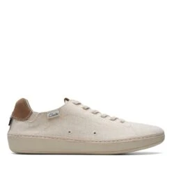 Clarks Higley Lace Sand Canvas