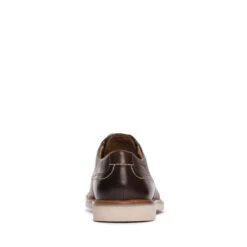 Clarks Atticus LT Cap Dark Brown Leather 14 Clarks Atticus LT Cap Dark Brown Leather -Clarks 26171594 W 6