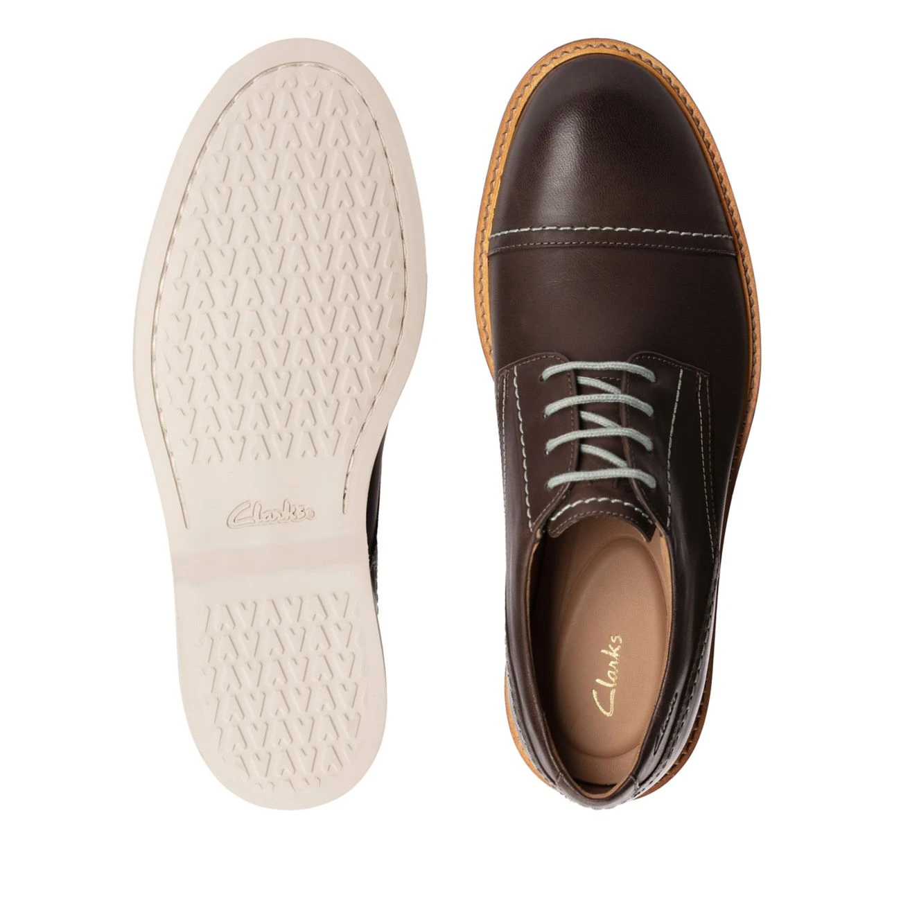 Clarks Atticus LT Cap Dark Brown Leather 9 Clarks Atticus LT Cap Dark Brown Leather - Image 7