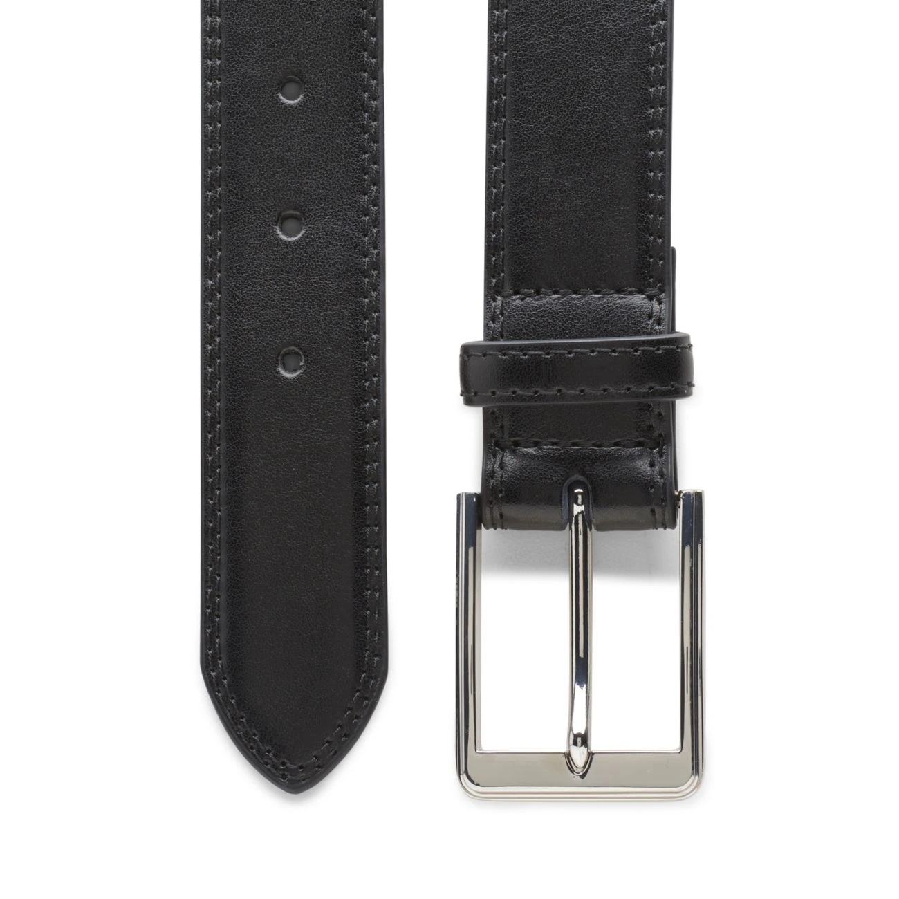 Clarks Dress Belt Black Leather Black Leather 4 Clarks Dress Belt Black Leather Black Leather - Image 2